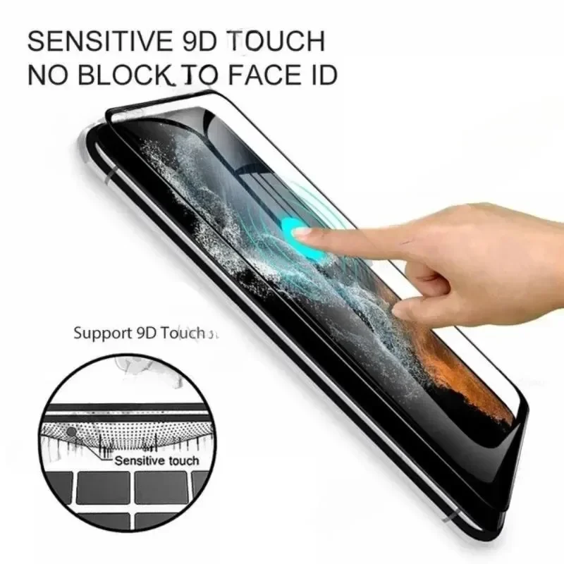 Premium 9HD Full Coverage Screen Protector - 3 Pack