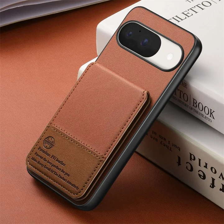 Premium RFID Blocking Leather Wallet Case - Luxury Card Holder Back Cover