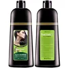 Mokeru Organic Natural Fast color Hair Dye Only 5 Minutes Noni Plant Essence Black Hair Color Shampoo For Cover Gray White Hair 6