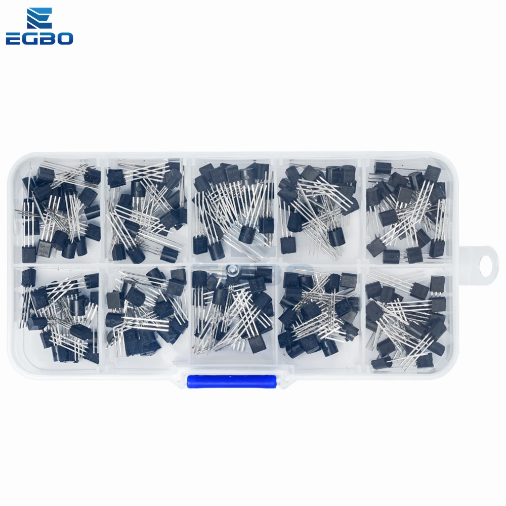 Comprehensive TO-92 Transistor Kit - 200-Piece Set