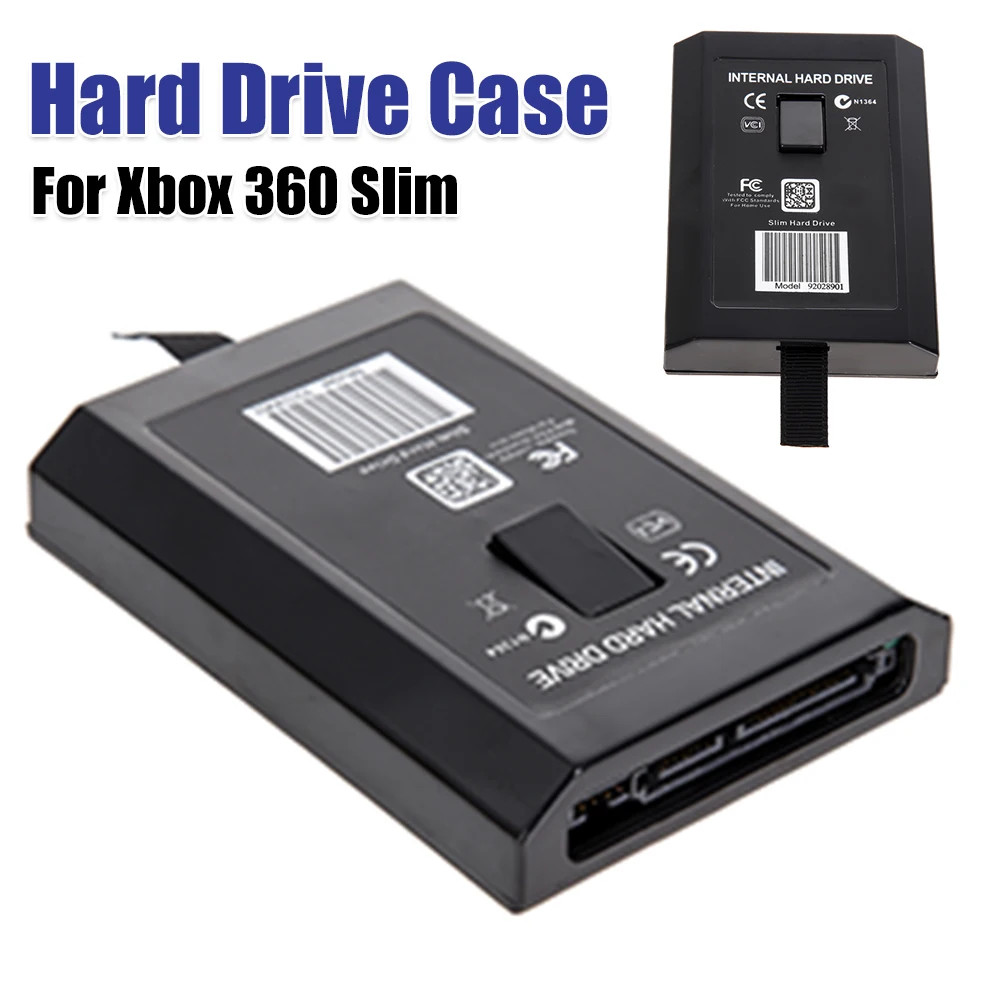 Portable Internal HDD Hard Disk Drive Box for 20GB 60GB 120GB 250GB HDD Case Box Game Accessories Replacement for XBOX 360 Slim