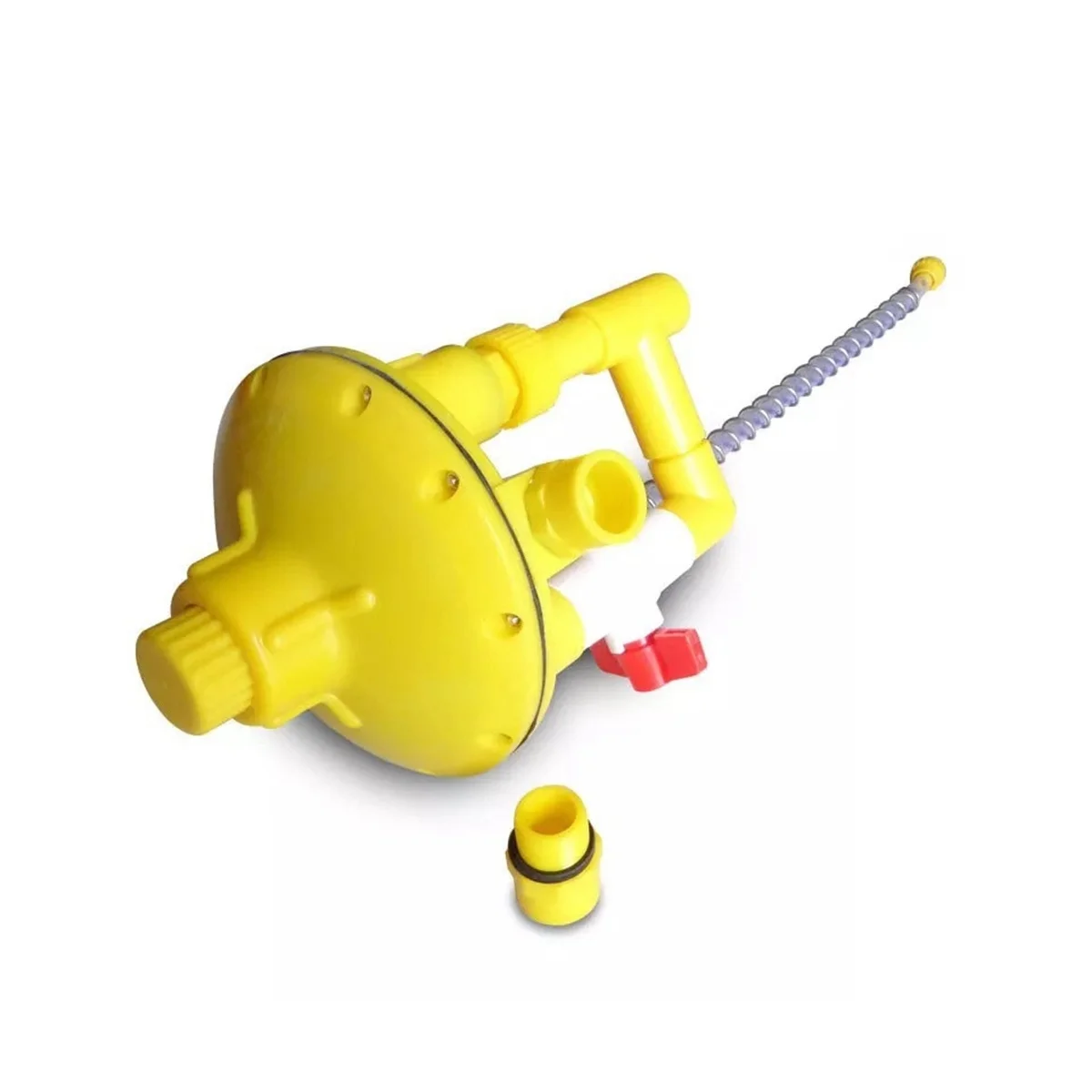 

Poultry Farming System Water Line Water Pressure Regulator Automatic Pressure Regulating Valve 1Pcs Yellow