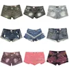 Retro Y2K Distred Skull Print Low Waist Super ort Jeans orts for Young Girls Vintage Sle Four Seasons Wear