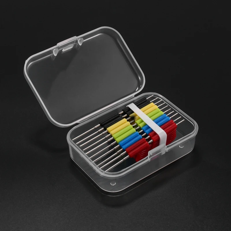 Test Clip 10Pcs SDK08 Test Clip SMD IC Test Hook Clips For Electrical Testing Ultra Small Clip Chip