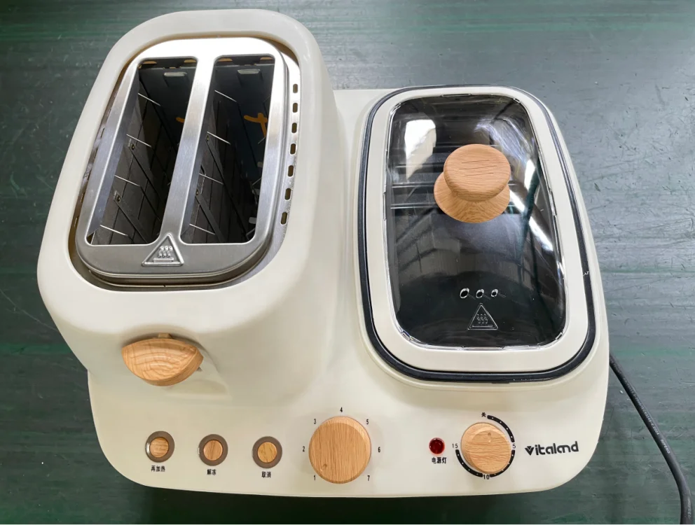 2 slice 2 slot electric bread toasters with cancel pop up reheat defrost function