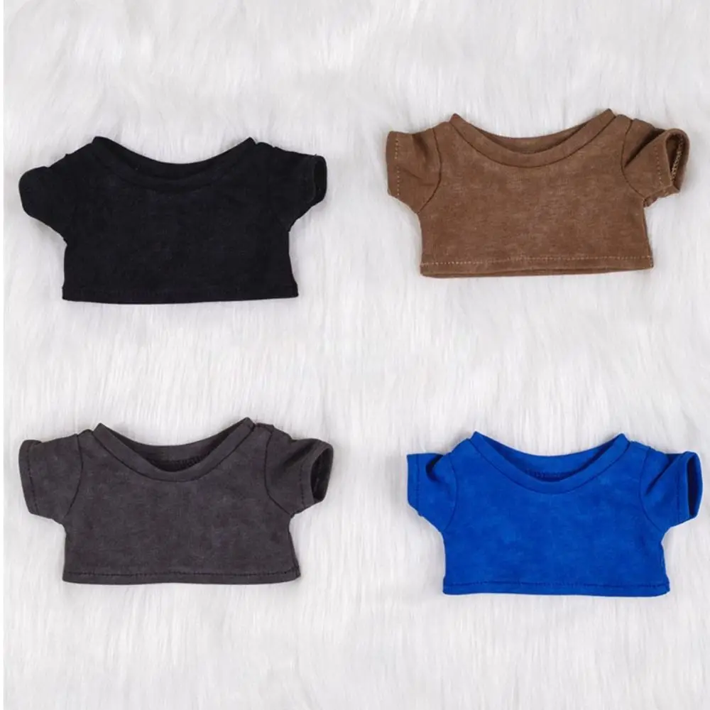 Toys Accessories Cotton Doll Clothes Fashion Style Elastic Mini Clothes Idol Doll Outfit for 10/15/20cm Cotton Stuffed Dolls