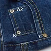 Jeans Buckle Decorative Accessories Round Buttons Hand-Press Die Rivet Buckle Pocket Buckle Ding Adjustment Button Metal 5