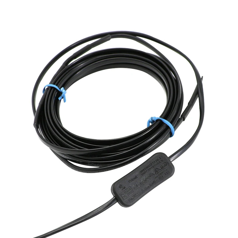 Cavo Riscaldante Autoregolante 5m Per Tubi - Nastro Termico Per Antigelo, Camper, Cantina (Spina EU) - Foto 2