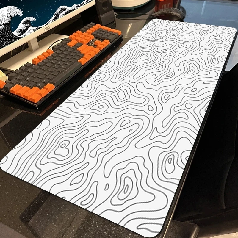 Large Gaming Mouse Pad Strata Liquid Desk Non-Slip Rubber Game Mouse Mat Computer Keyboard Mats Pad Big Mousepad Gamer Decorate 2