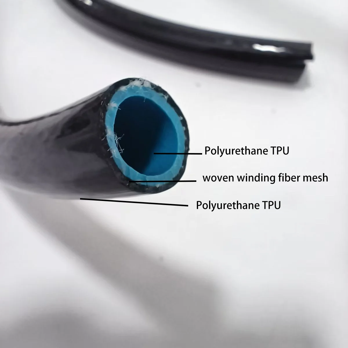 TPU Resin Oil Pipeline Diesel Hose High Temperature Pressure Explosion-Proof Fuel Hoses Inner diameter of hose5~25mm 1/3/5/8/10M fuel hose