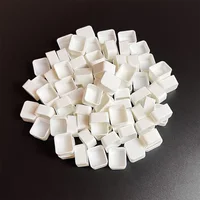 50Pcs 2ml Empty Watercolor Half Pans Round Edges Empty Paint Pan for Oil Artist Watercolor Painting 1