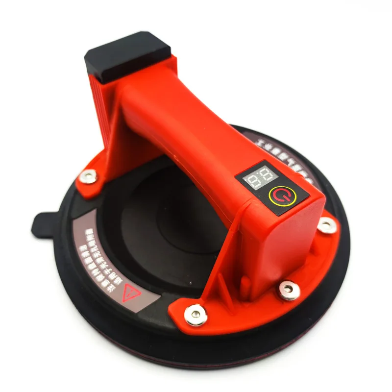 Heavy Duty Industrial 8 Inches Air Pump Tile Glass Electric Vacuum Suction Cup Automatic Monitoring Of Air Pressure