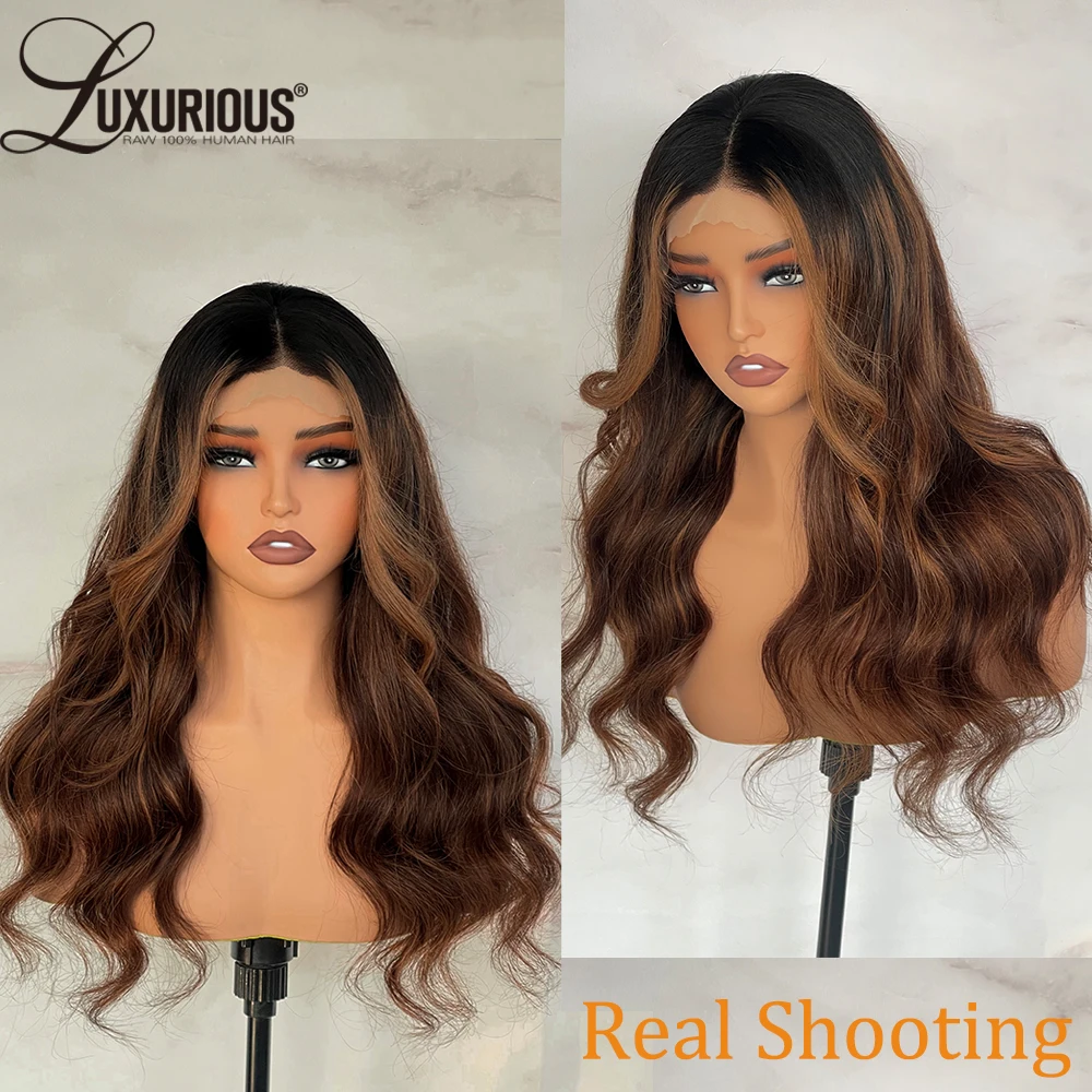 新品#4・ロングトップピース  ブラウンカラー ウィッグ ロング 自然[品番：BRLE0000472]｜Brightlele