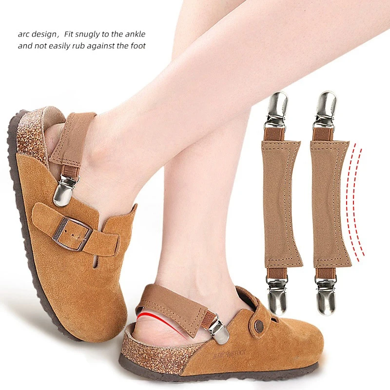 18 cm rutschfester Fersenriemen für rückenfreie Schuhe. Elastisches No-Sew-No-Sew-Grip-Schuhzubehör zur Verhinderung von Verrutschen klassi Y33 soi – Detail 2