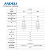 ANDELI MIG Welding Machine with Double Pulse Lift TIG MMA 3 in 1 Industrial MIG Welder with Wire Feeder 6