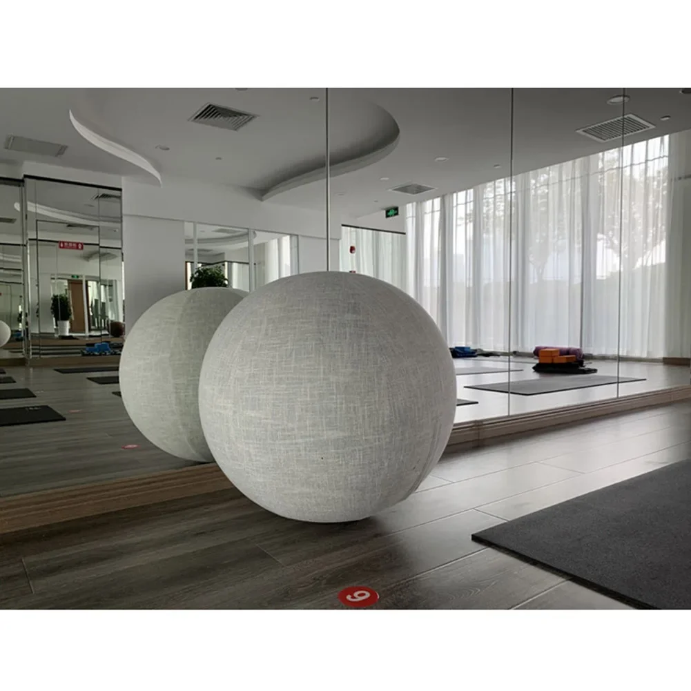 Yoga Ball Protective Cover Gym Workout Balance Ball Cover and Bottom Ring