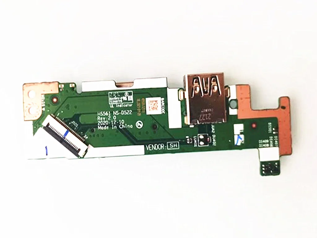 Placa Usb para Lenovo Ideapad Placa de Leitor de Cartão Audio Ns-d522 Hs561 Ns-d472 Nbx0001ve00 15s Itl Alc 2023 Novo - Imagem 4