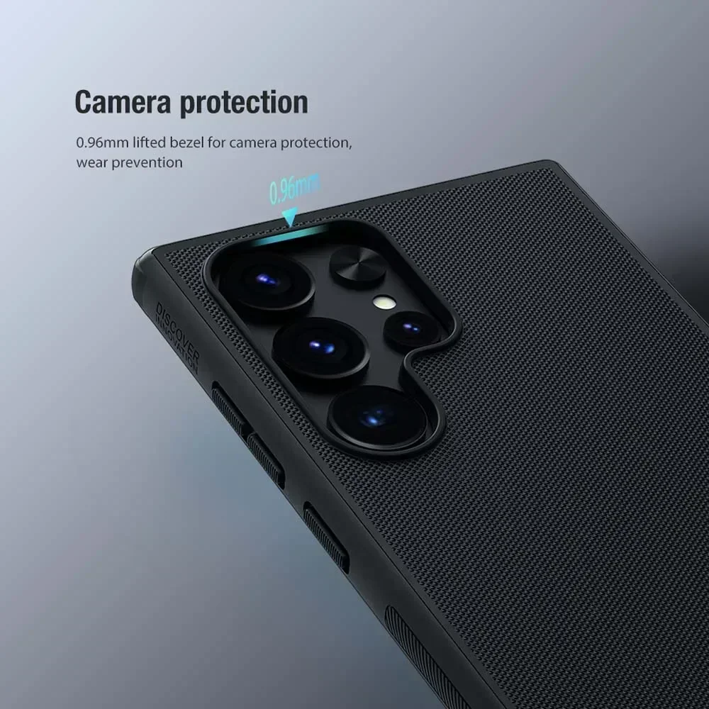 Frosted Shield Pro Anti-Fingerprint Shockproof Case with TPU+PC Protection