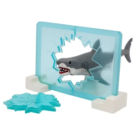 Japanese Genuine Gacha Scale Model Great White Shark Classic Movie