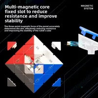 ShengShou FTO Rotating Octahedron Magnetic Magic Cube Stickerless Educational Toy Toys For Children Cubo magico Toys 4