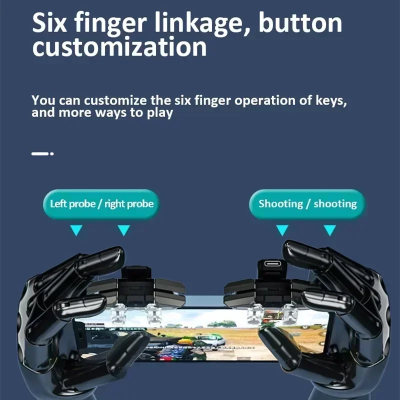 JS65  հ ޴ ȭ  Ʈ ڵ Ʈѷ   L1 R1 Ű ư IOS ȵ̵ PUBG   е ̽ƽ