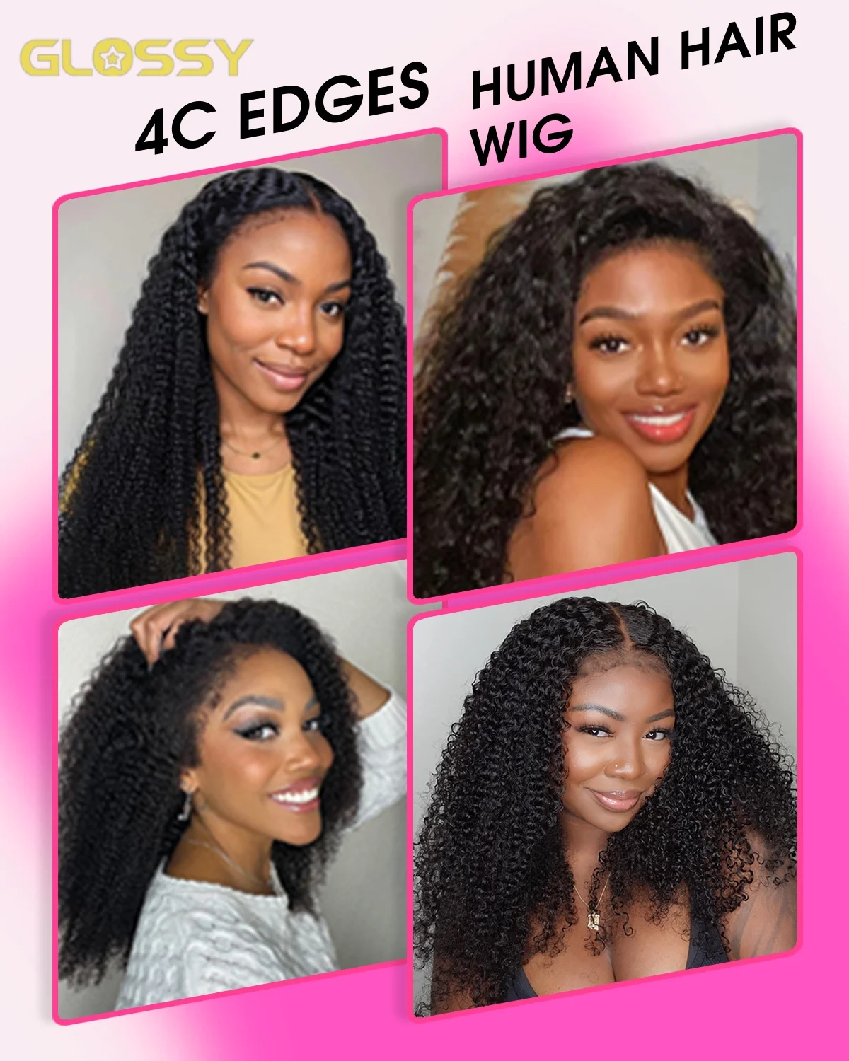 13x6 Hd 250 Density Afro Kinky Curly Wig 100% Human Hair 13x4 4c Edges Frontal Deep Wave Curly Lace Front Wigs For Women on sale 4
