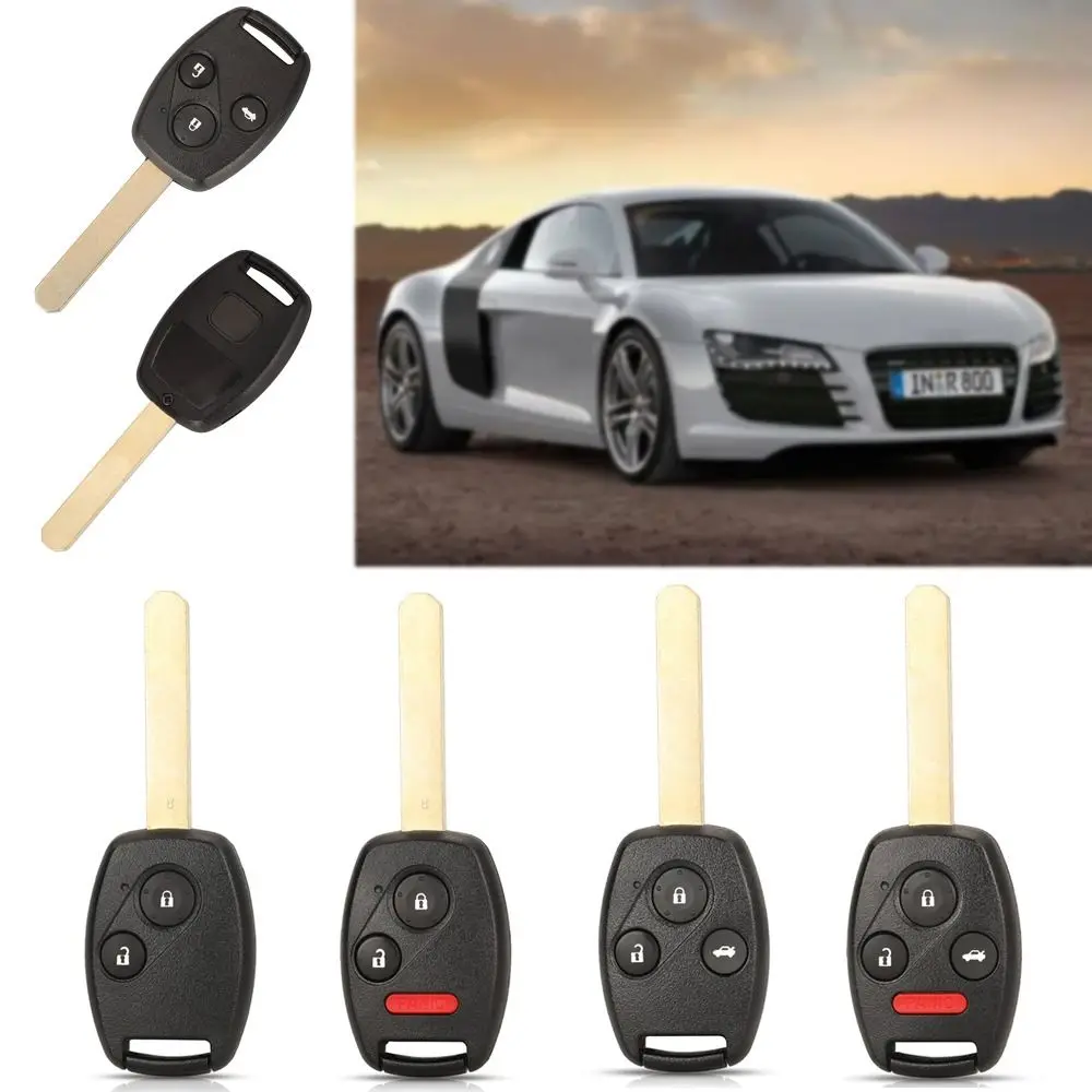 

2/3/4 кнопочный корпус дистанционного ключа с защитой от царапин из АБС-пластика дистанционный брелок для автомобильного ключа с защитой от падения яркого веса для Honda Accord Car