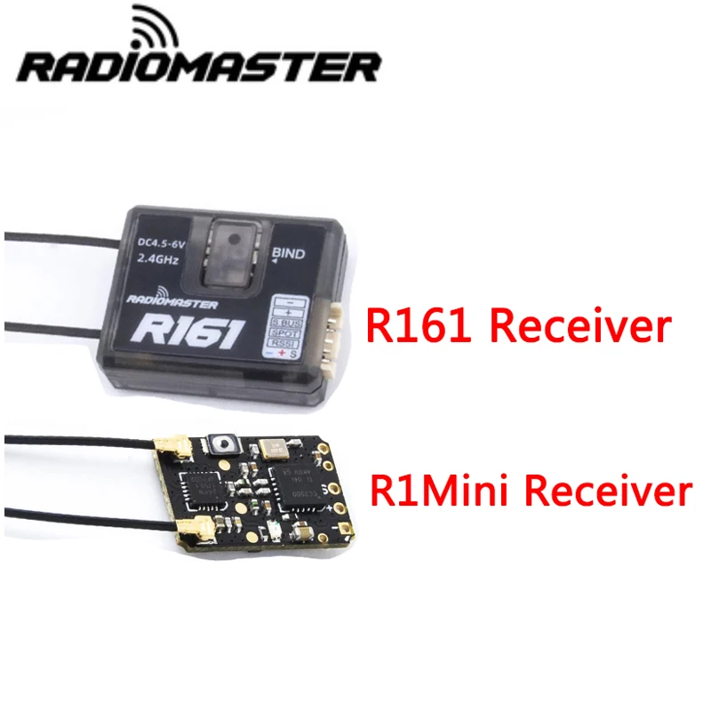 

Radiomaster R1 MINI Receiver Receptor SBUS RSSI Compatible FRSKY D8 D16 TX16S SE RC FPV Drones RC Toys Parts Receivers