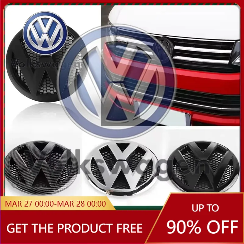 엠블럼 자동차 스티커 130mm 165mm 폭스바겐 VW 트랜스포터용 자동차 앞뒤 ..