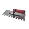 Square Notch Trowel Premium Stainless Steel Soft Grip Handle Masonry Tile Concrete Tool Notch 15x17mm Perfect Tool For Cement 1