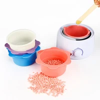 Wax Warmer Heat-resisting Replacement Silicone Bowls Hair Removal Wax With Stirring Stick Non-Stick Pan Hair Removal Beauty 1