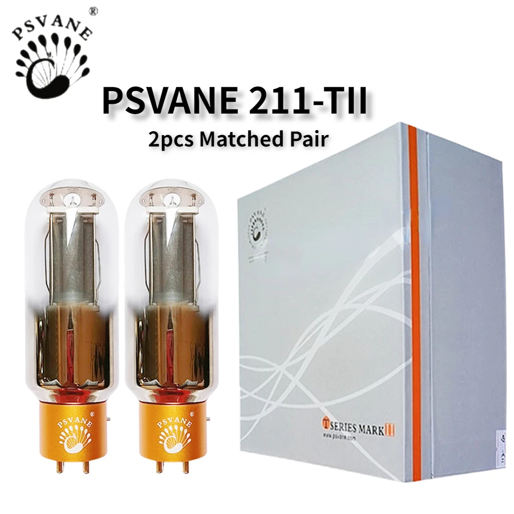 

PSVANE Mark II 211 211-TII Vacuum Tube HIFI Audio Valve for Tube Amplifier Kit DIY Factory Tested and Matched Quad