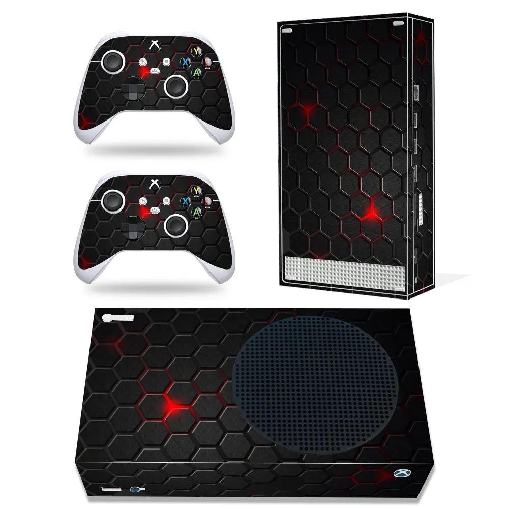 XBOX 시리즈 S 비닐 스킨 스티커, Xbox 시리즈용 슬림 콘솔 컨트롤러 스티커
