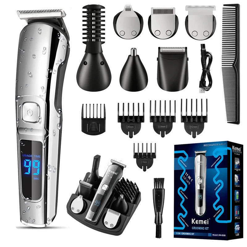 Grooming Kit Body Trimmer Hair | Body Trimmers Men Grooming - 11in1  Waterproof Hair - Aliexpress