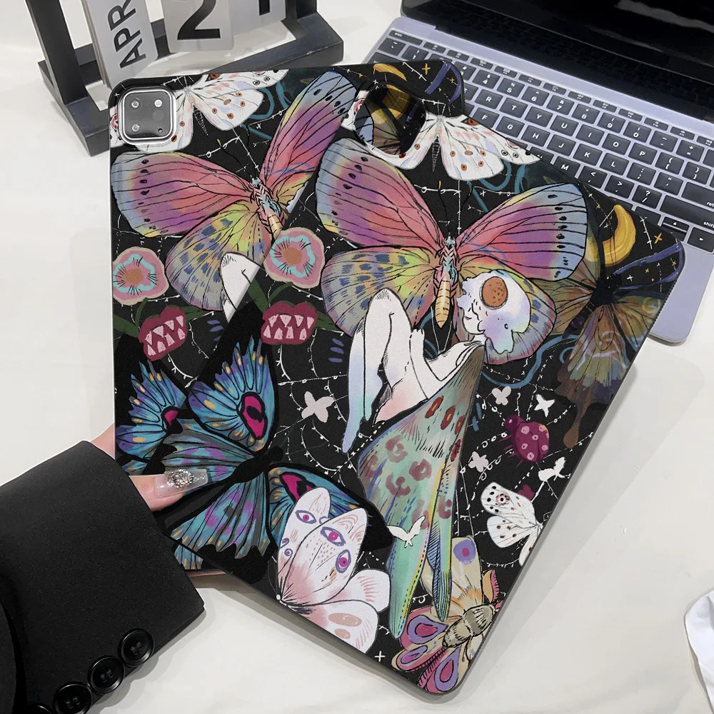 Vibrant Butterfly Aesthetic Premium Tablet Case Cover