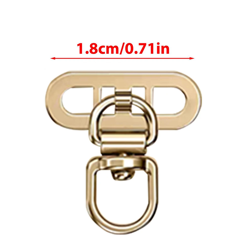 360° Rotatable Metal Phone Tether Tabs - Mini Lanyard Patch Gasket Connector, Available in Set of 1, 2, or 4 Pieces