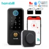 Hornbill Fingerprint Smart Door Lock G2 Wifi Gateway Keyless Entry Front Deadbolt Locks Digital Lock Waterproof Home Security 1