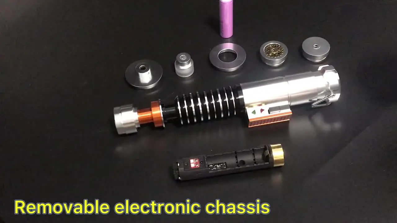 89Sabers Luke Hero V1 ROTJ Neopixel Lightsaber Carry 42 Sets 