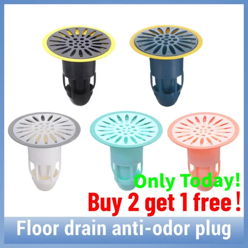 

Toilet Insect-proof Anti-odor Deodorant Floor Drain Cover Sewer Deodorant Floor Drain Core Household Bathroom Buy 2 Get 1 Free!