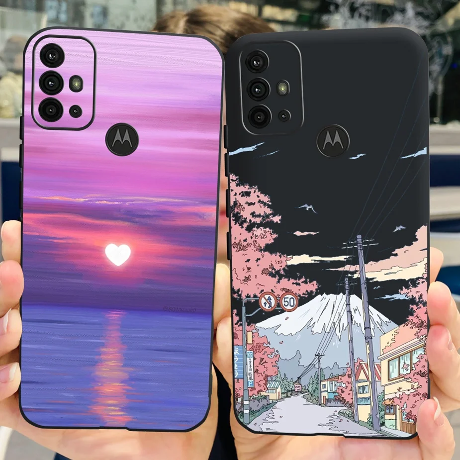 Colorful Painted Soft TPU Phone Case with Bumper Protection