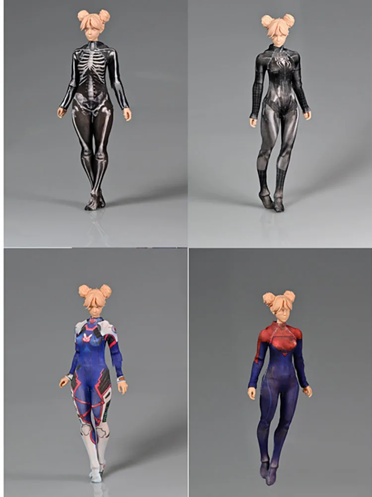 ROMANKEY COWL 1/12 girl body　WHITE SKIN Romankey X COWL 1/12 Pale Skin Girl Action Figure Model
