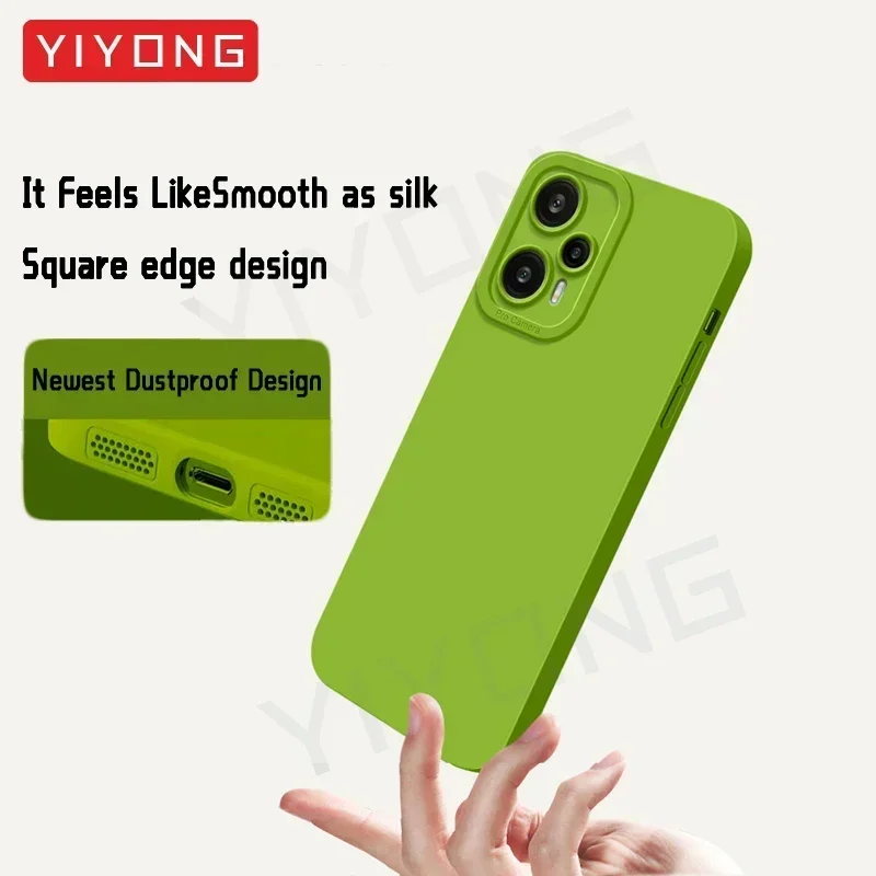 YIYONG Silky Soft Liquid Silicone Phone Case