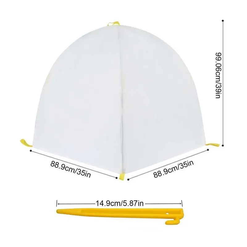 Plant Protectors From Frost Plant Tents Outdoor for Winter Fruit Cover Freeze Protection Frost Blanket for Plants Fruit Trees 6