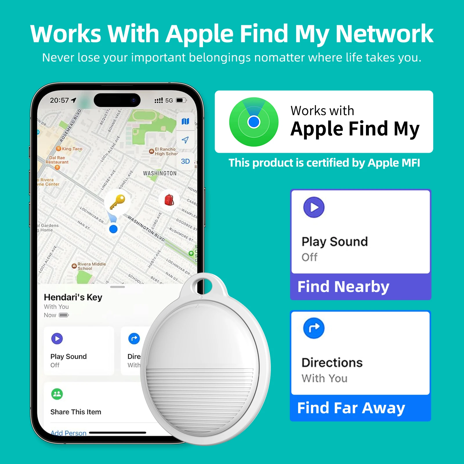 GPS Tracker For IOS Smart Bluetooth-compatible Mini GPS Locator Wallet Key Pets Finder Anti Lost Device Work with Find My APP 4 GPS Tracker For IOS Smart Bluetooth-compatible Mini GPS Locator Wallet Key Pets Finder Anti Lost Device Work with Find My APP 4