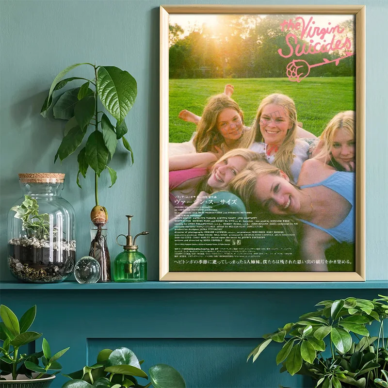 Description Picture 4 of itemClassic Sofia Coppola Movie The Virgin Suicides Film Poster Canvas Painting And Print Wall Art Picture For Home Room Decor Gifts