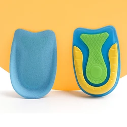 Silicone Gel Heel Cushion Insoles for Pain Relief and Height Increase (Heel Pad)