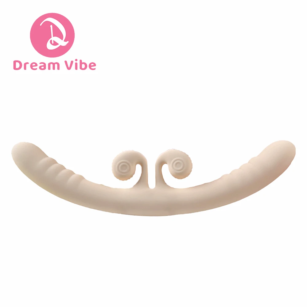 4-Motor Double Dildo Vibrator 10 Powerful Vibrations Women's Pleasure Massager Lesbian Love Toy Gift Penetration Sex Toy Girl