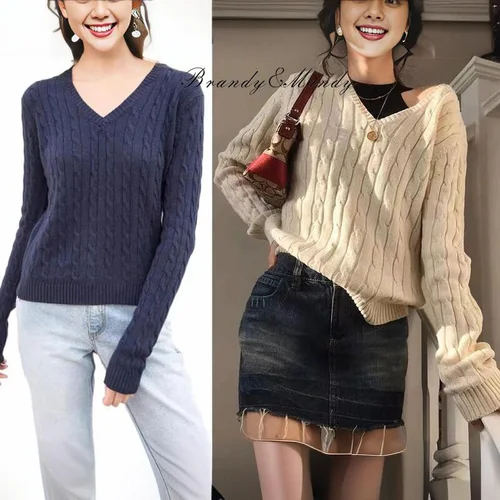 브랜디 맨디 스웨터: 품격 있는 여성을 위한 가을 캐주얼 스웨터 추천
