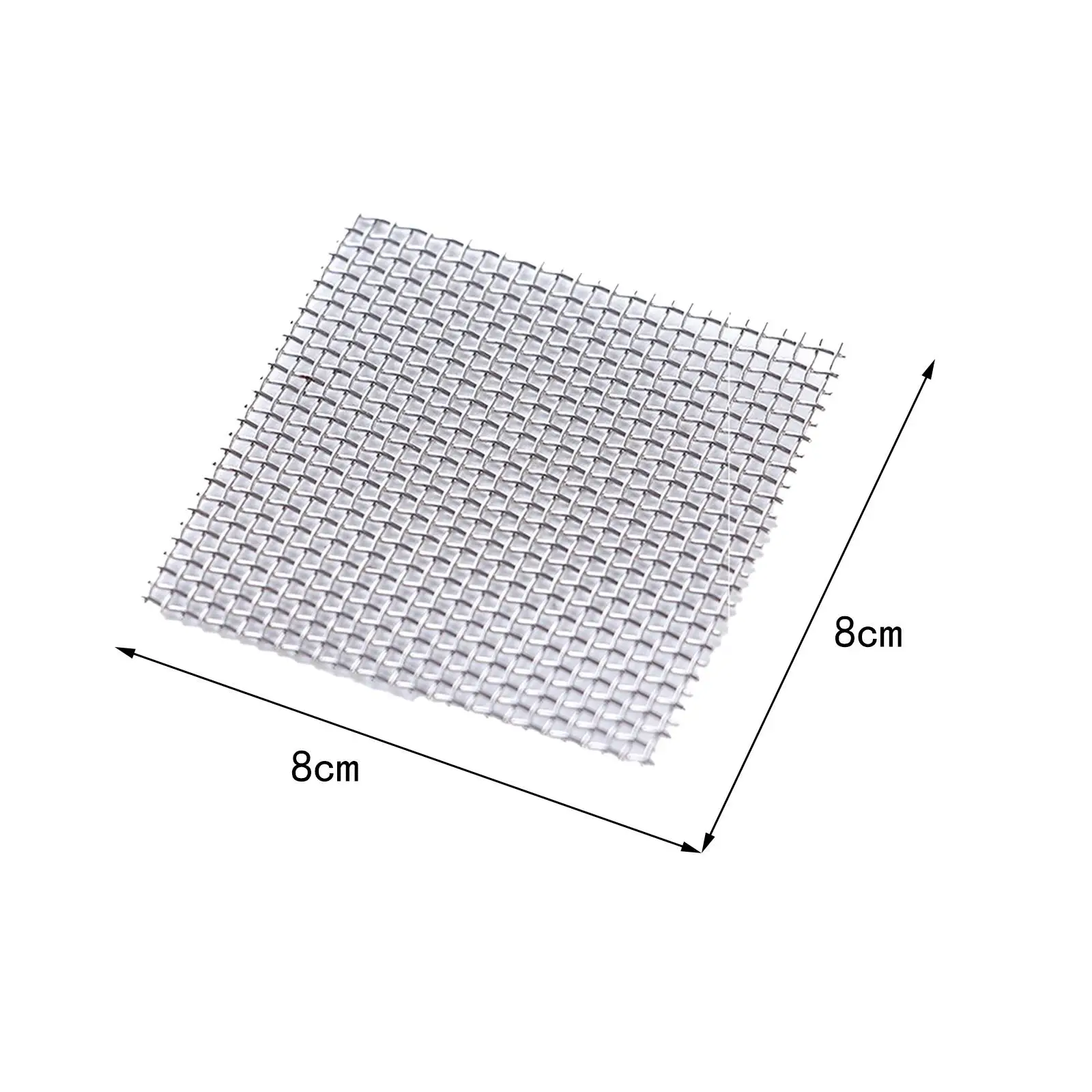 Fish Tank Decorations 10Pcs Fish Tank Wire Mesh Pad 8*8cm Fish Tank Plant Holder DIY Steel Aquarium Decoration Plant Stand Craft Landscape Moss Net