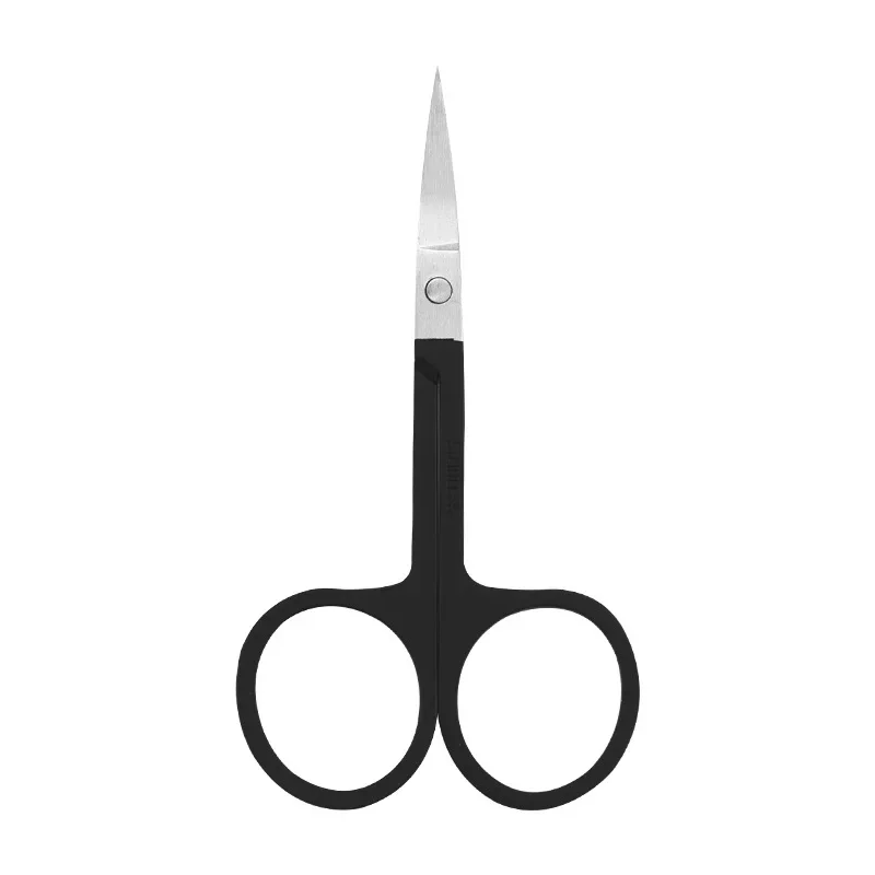 2pcs Stainless Steel Eyebrow Scissor Makeup Eyelash Trimmer Facial Hair Remover Manicure Scissor Nose Hair Tool Beauty Scissors 3